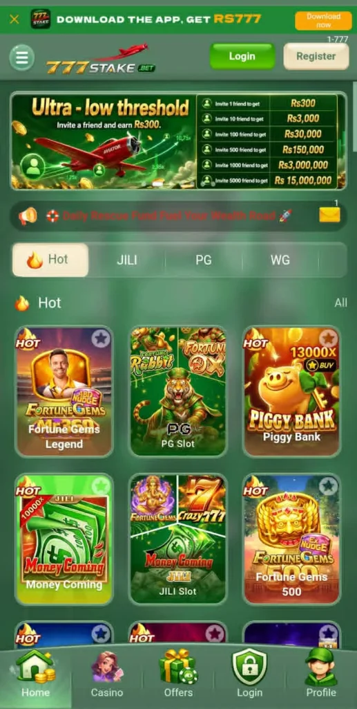 777Stake Game
